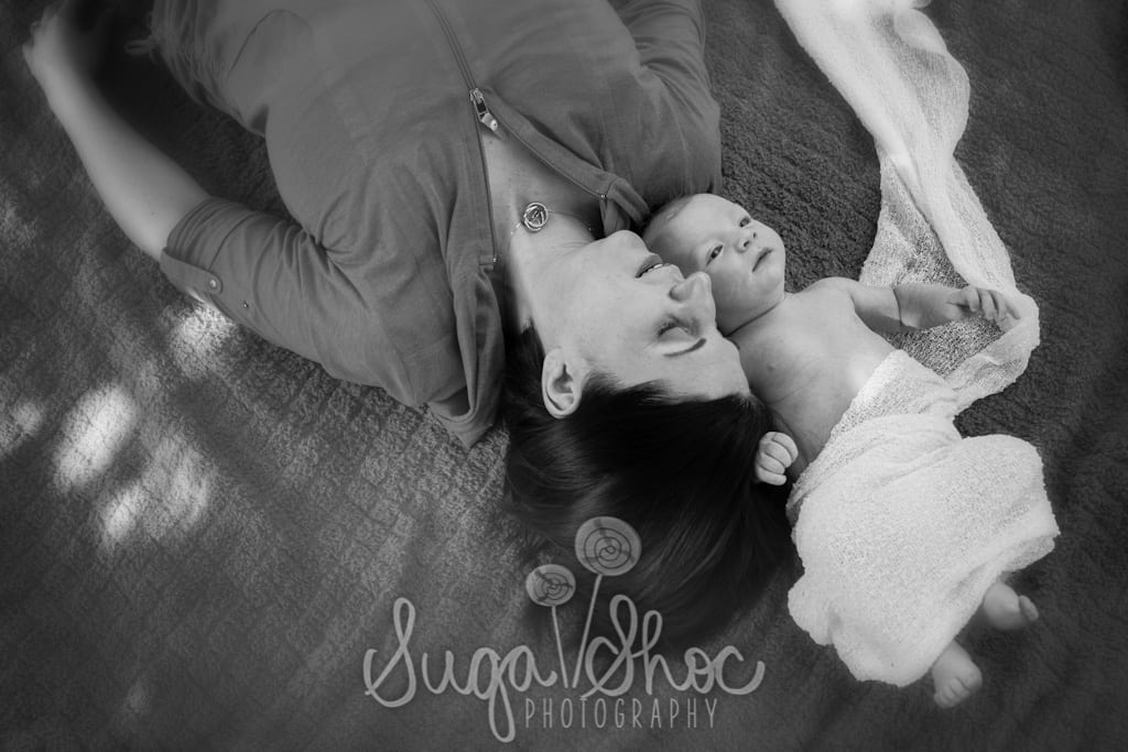 SugaShoc_Photography_Newborn_Photographer_Bucks County_Doylestown_PA_newborn_mother_outdoor