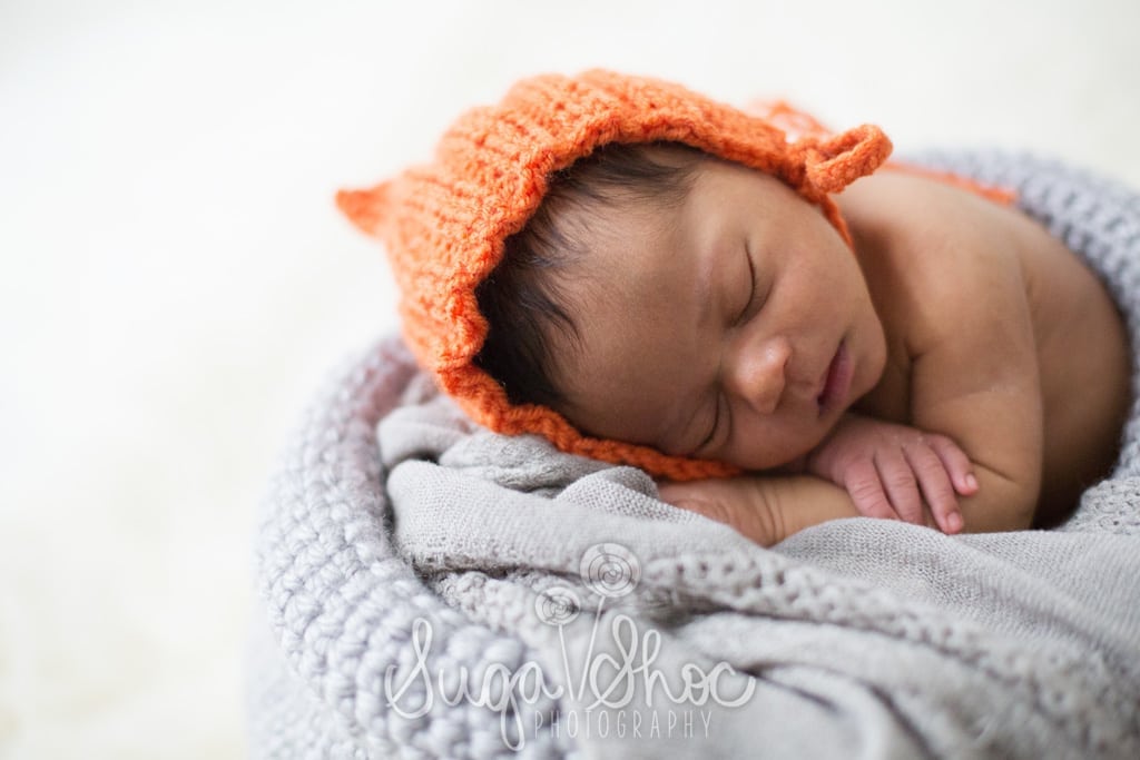 SugaShoc_Photography_Newborn_Photographer_Bucks County_Doylestown_PA_newborn_in_knitted_sack_or_bowl