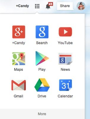 How to go to Google+ from your gmail account