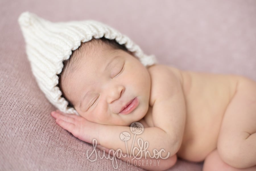 SugaShoc_Photography_Newborn_Photographer_Bucks County_Doylestown_PA_newborn_with_pixie_hat