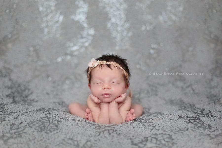 SugaShoc_Photography_Newborn_Photographer_Bucks_County_PA_Doylestown_PA_newborn_posing_ideas_newborn_girl_newborn_froggy_pose
