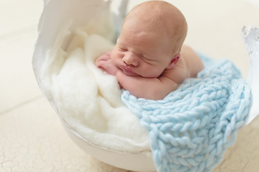 SugaShoc_Photography_Newborn_Photographer_Bucks_County_PA_Doylestown_PA newborn posing ideas newborn in belly cast shot