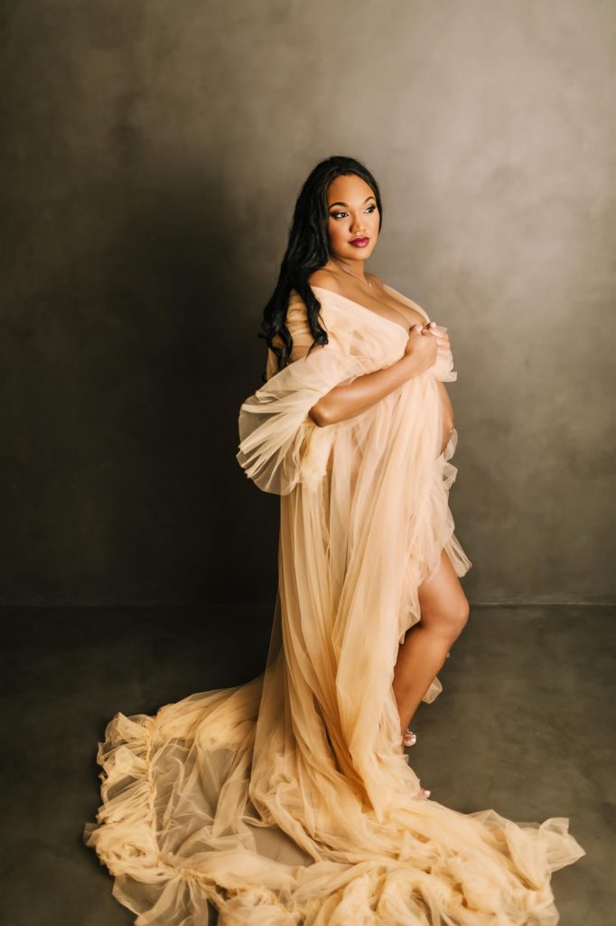 Custom Maternity Session Gown 
