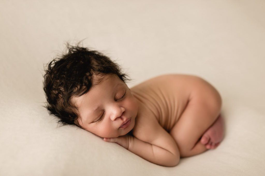 studio newborn photographer pa, sleeping baby boy